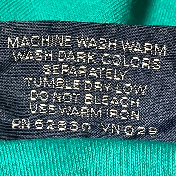 Vintage Land's End Short Sleeve Dress Made in United Kingdom - Picture 8 of 8